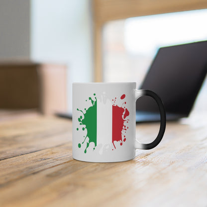 Italy Splat Color Changing Mug