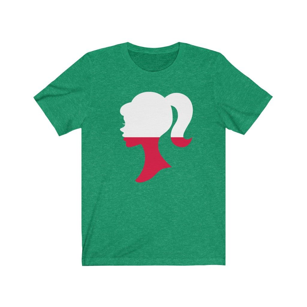 Poland Girl Flag Premium Tee - Unisex