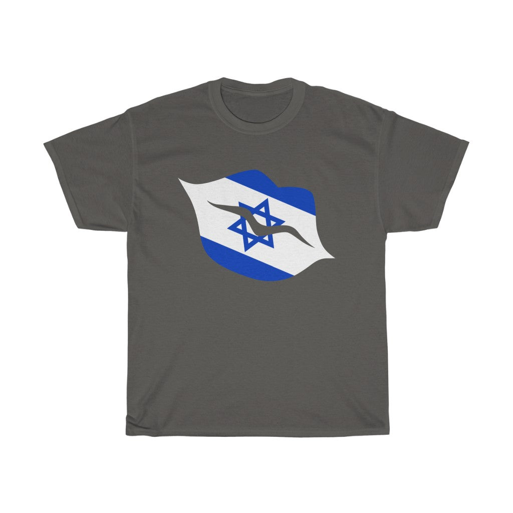 Israel Lips Flag Standard Tee - Unisex