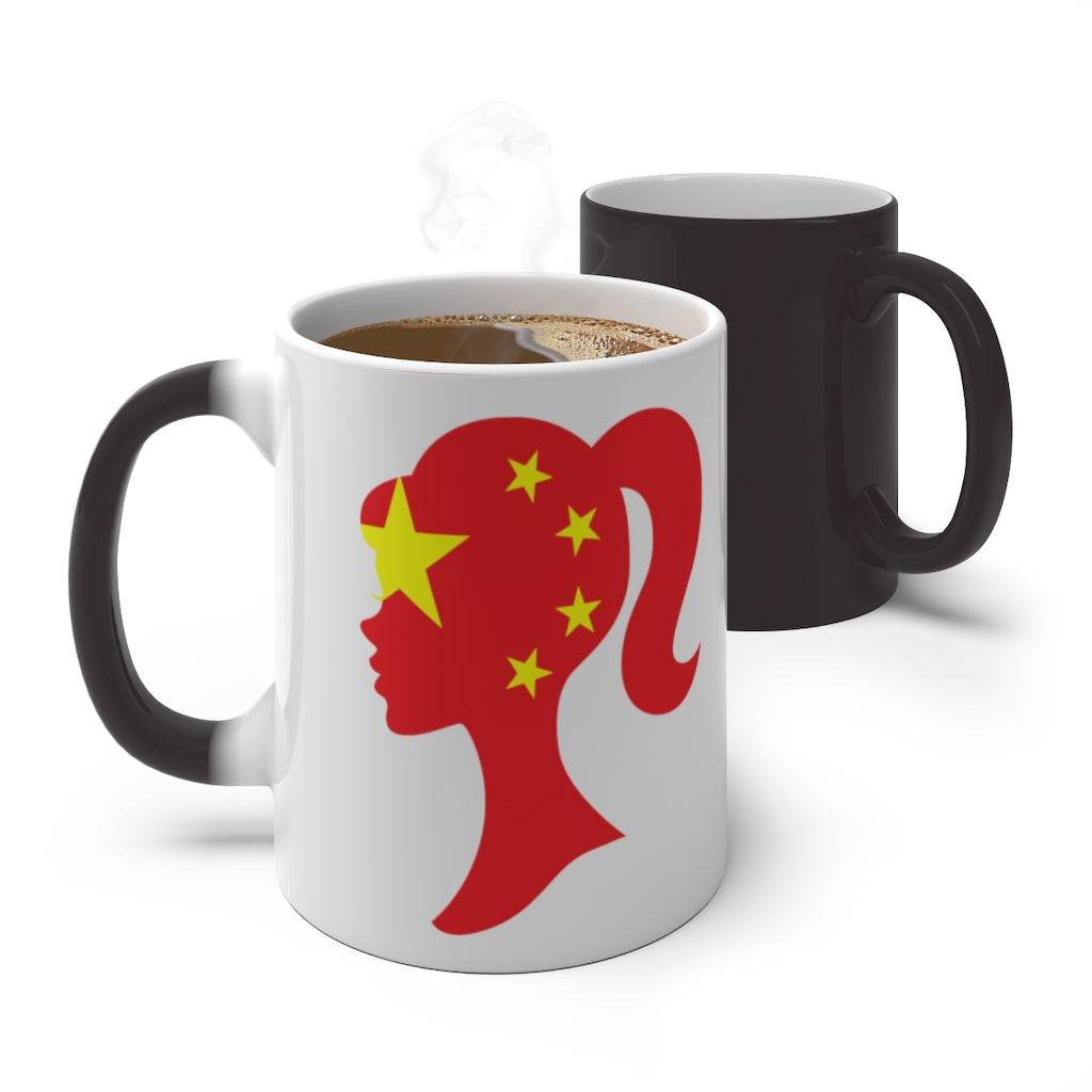 China Girl Color Changing Mug
