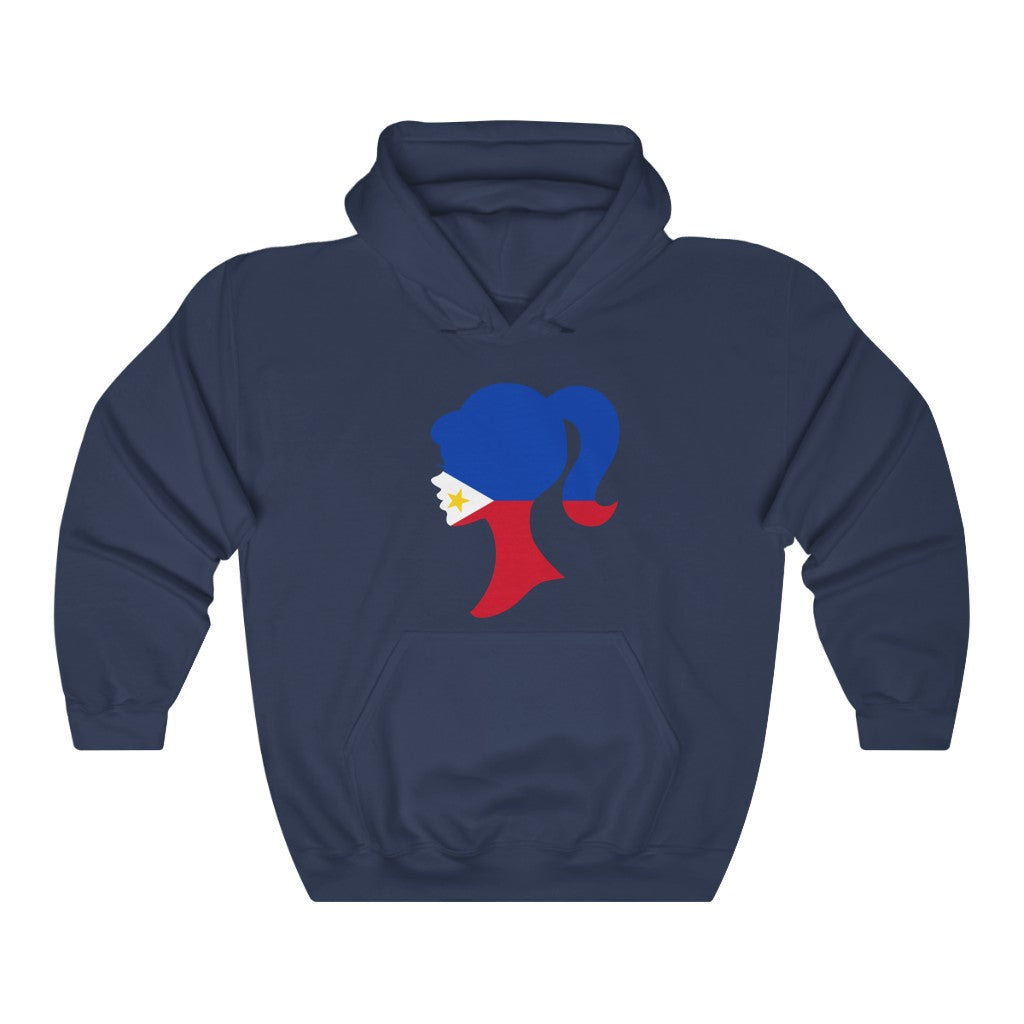 Philippines Girl Flag Hoodie Sweatshirt - Unisex
