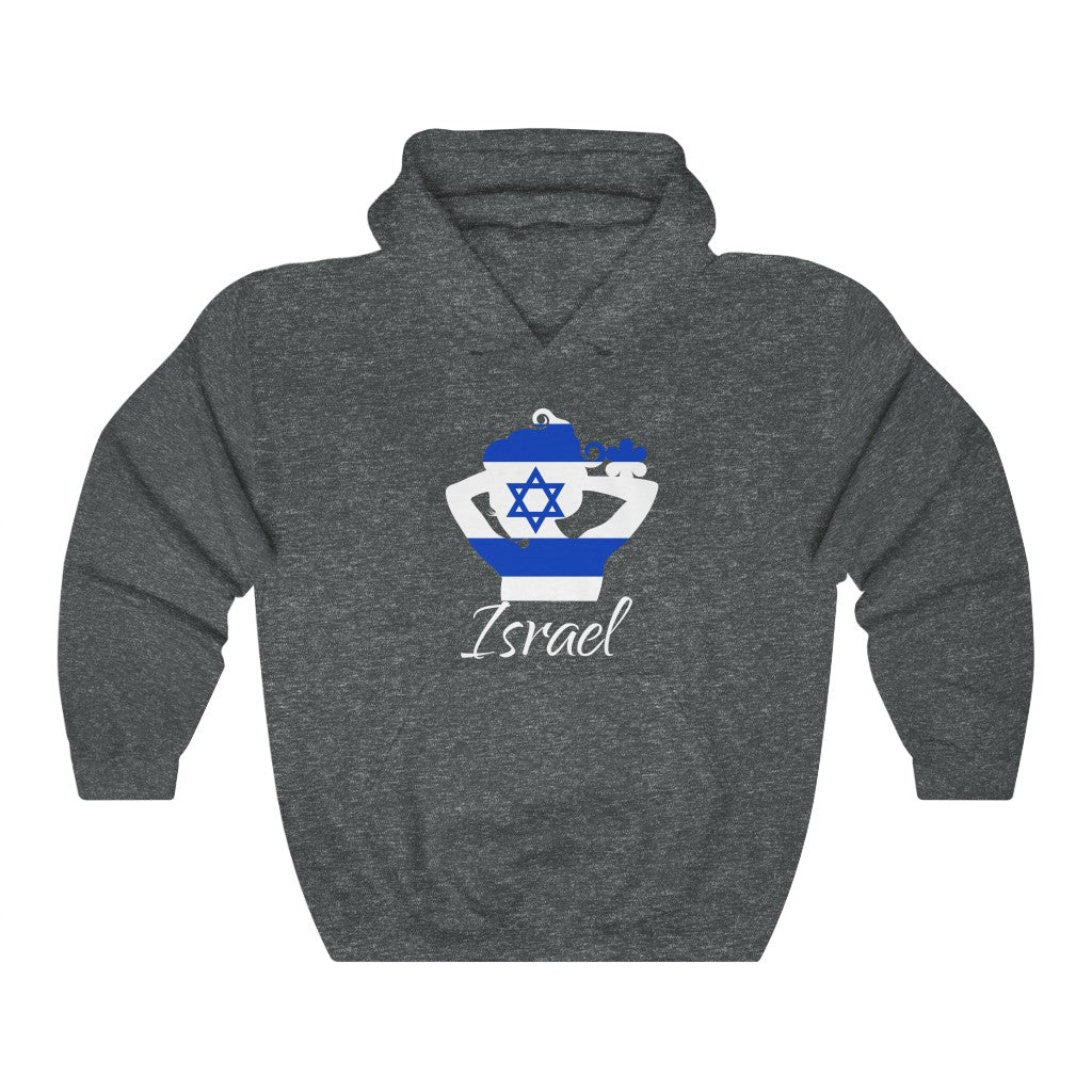 Israel Lady Flag Hoodie Sweatshirt 2 - Unisex