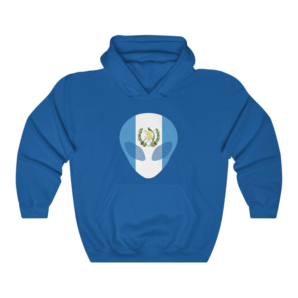 Guatemala Alien Flag Hoodie Sweatshirt - Unisex