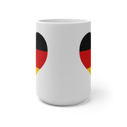 Germany Heart Color Changing Mug