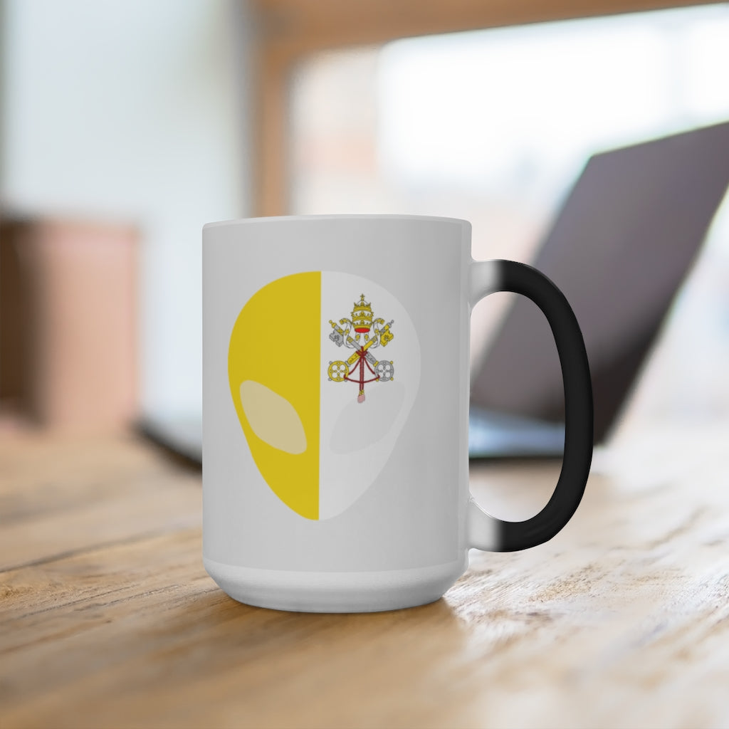 Holy See Alien Color Changing Mug