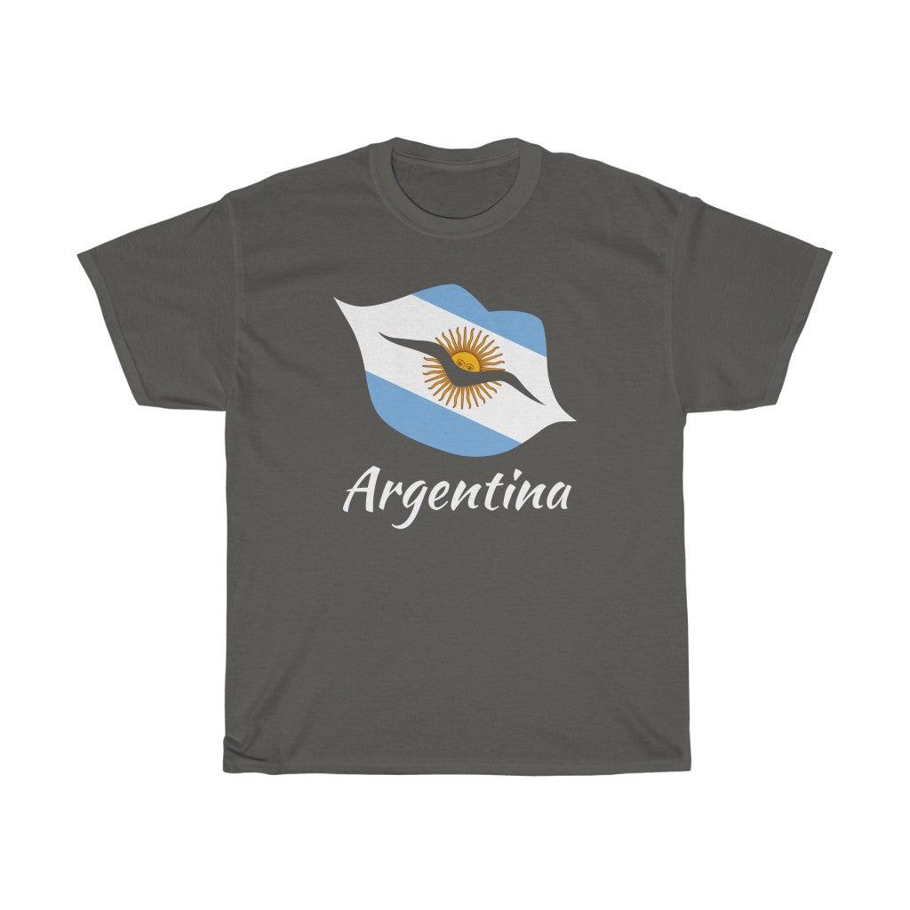 Argentina Lips Flag Standard Tee 2 - Unisex
