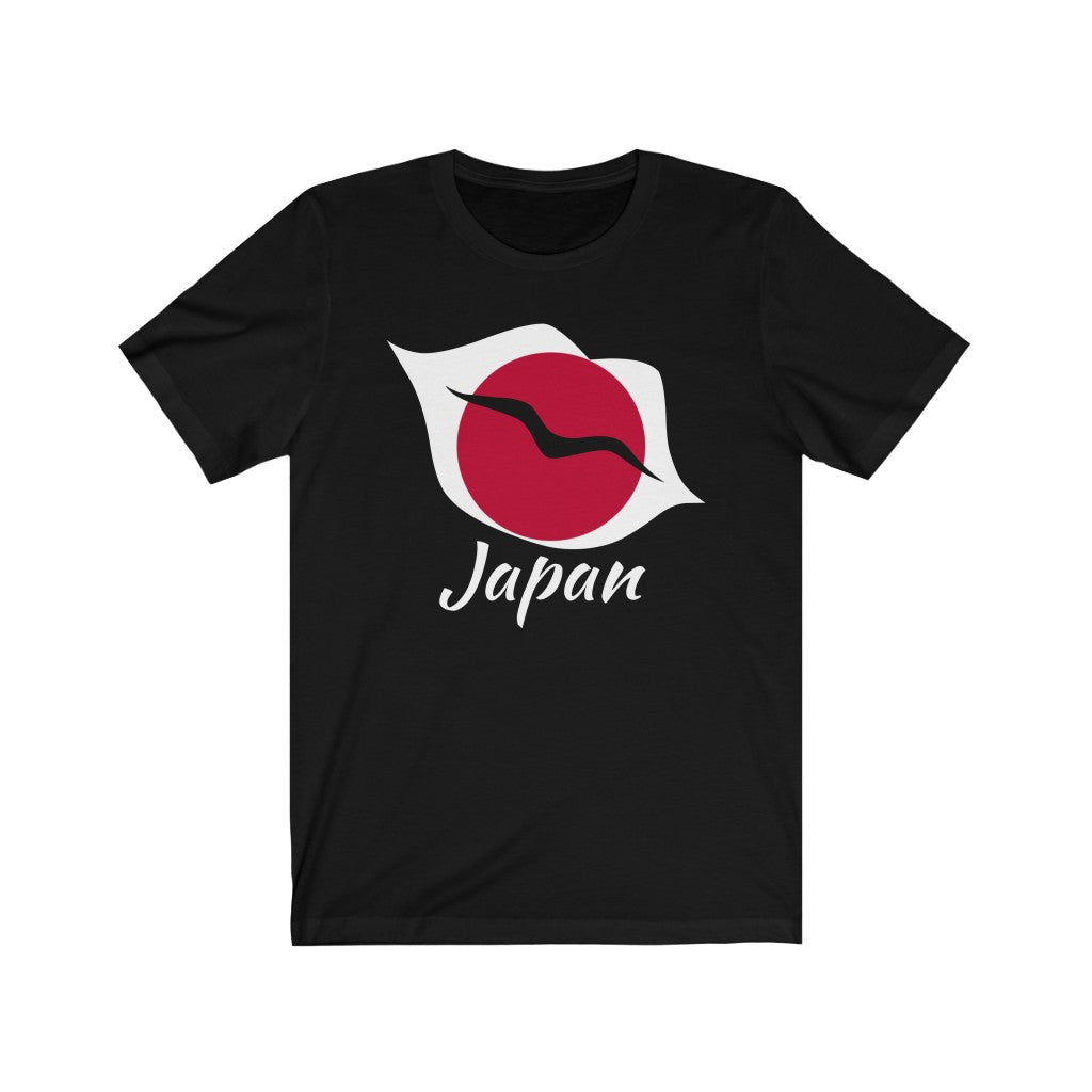 Japan Lips Flag Premium Tee 2 - Unisex