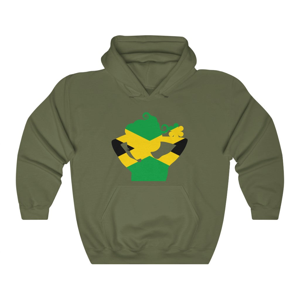 Jamaica Lady Flag Hoodie Sweatshirt - Unisex