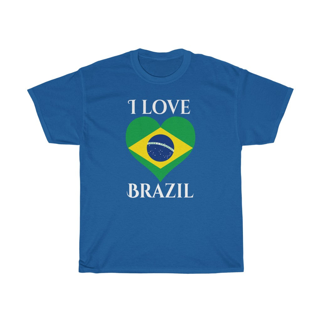 Brazil Heart Flag Standard Tee 2 - Unisex
