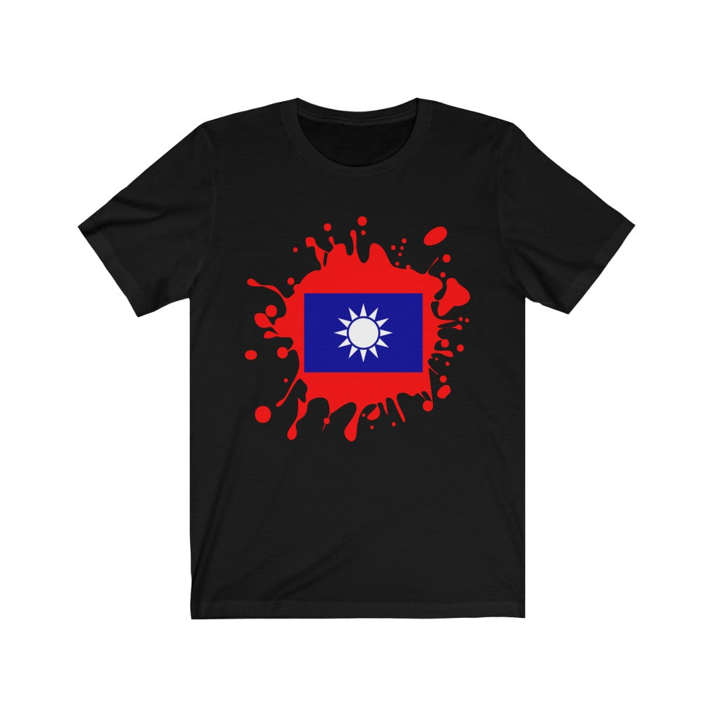 Republic of China (Taiwan) Splat Flag Premium Tee - Unisex