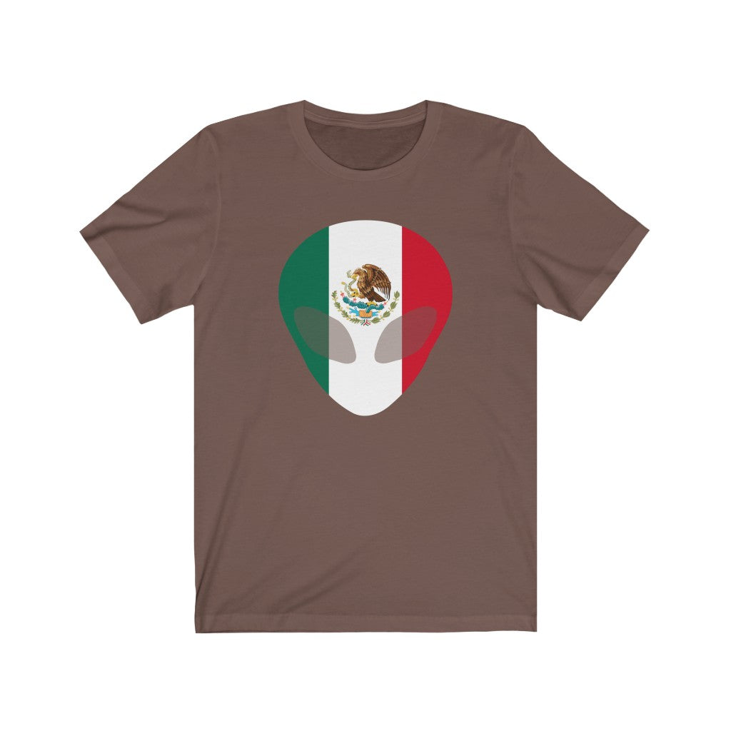Mexico Alien Flag Premium Tee - Unisex