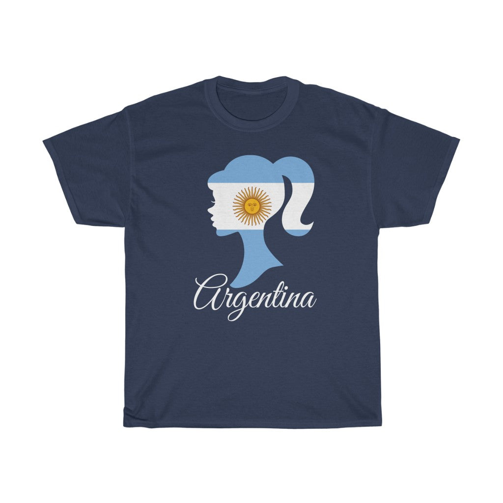 Argentina Girl Flag Standard Tee 2 - Unisex