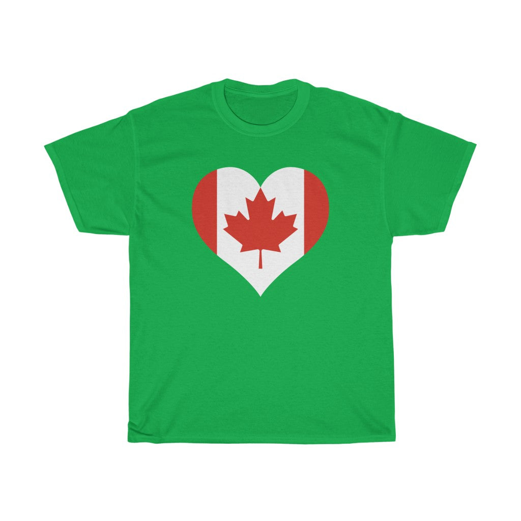 Canada Heart Flag Standard Tee - Unisex