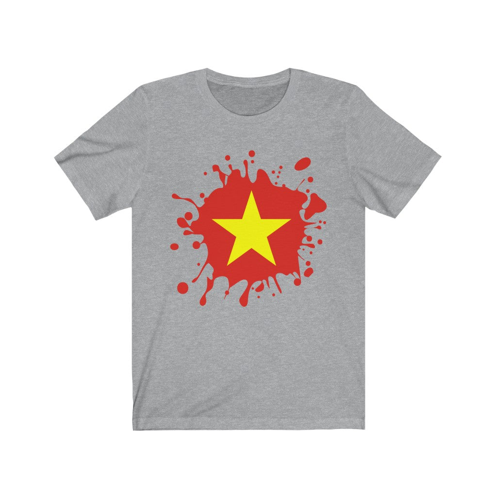 Vietnam Splat Flag Premium Tee - Unisex