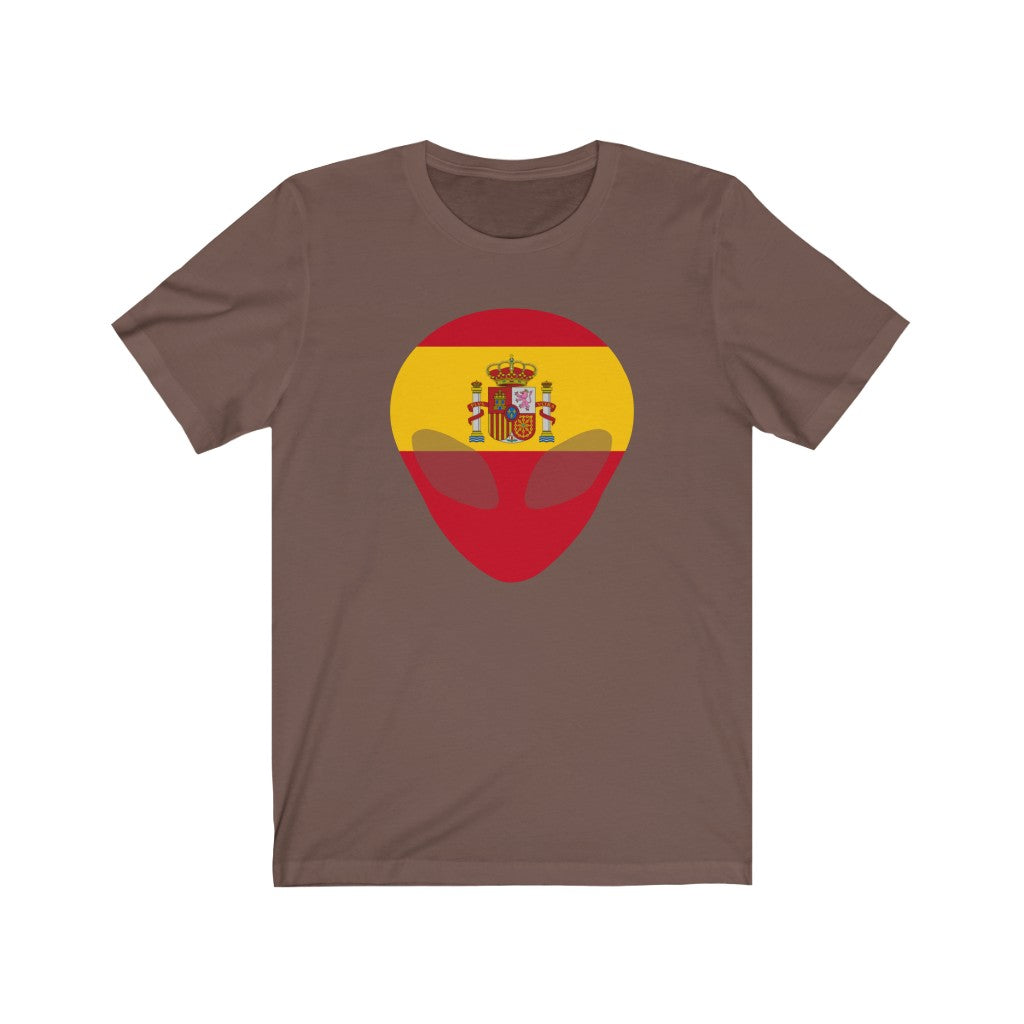 Spain Alien Flag Premium Tee - Unisex