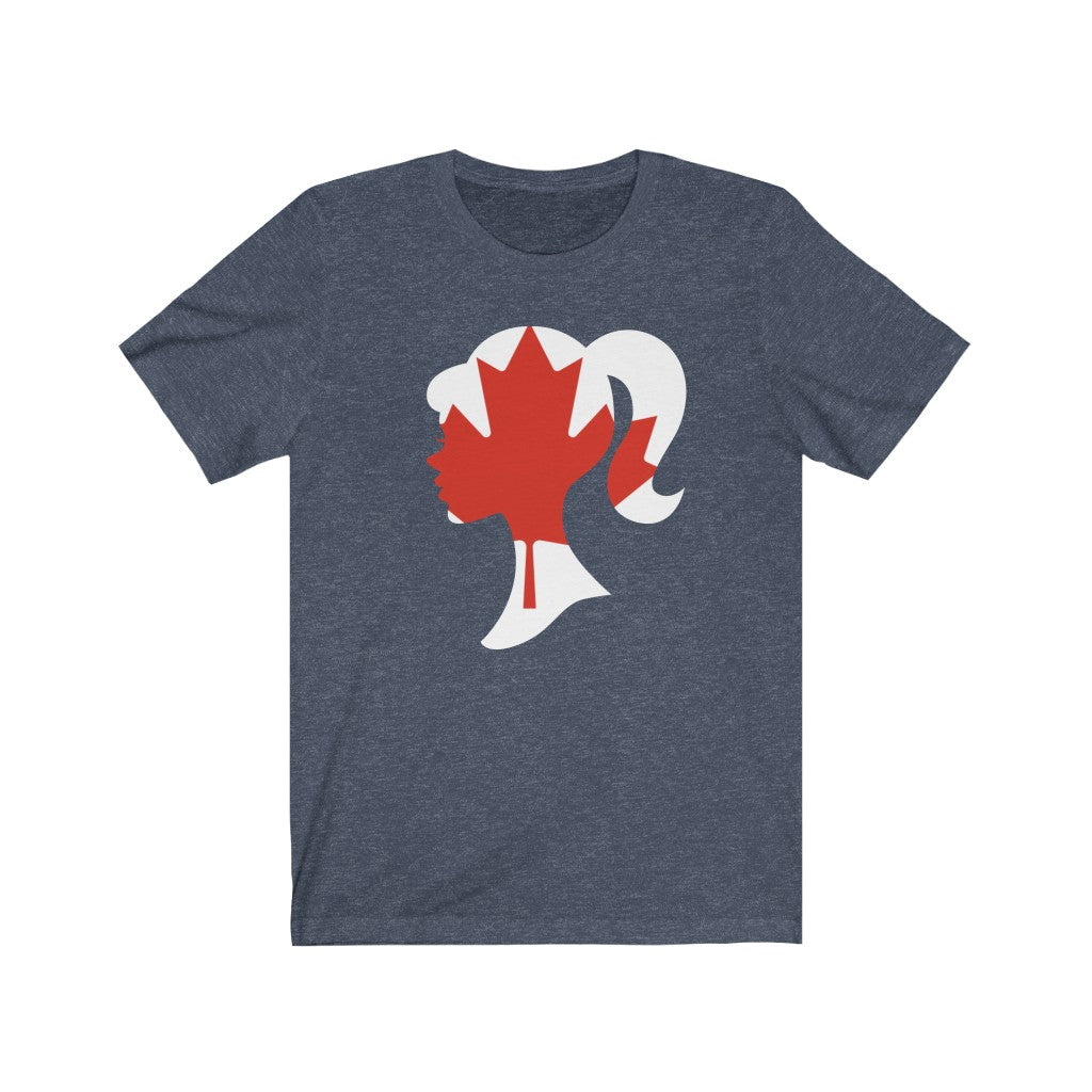 Canada Girl Flag Premium Tee - Unisex