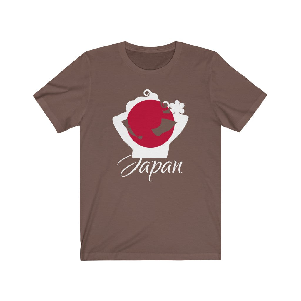 Japan Lady Flag Premium Tee 2 - Unisex