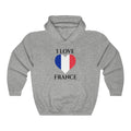 France Heart Flag Hoodie Sweatshirt 1 - Unisex
