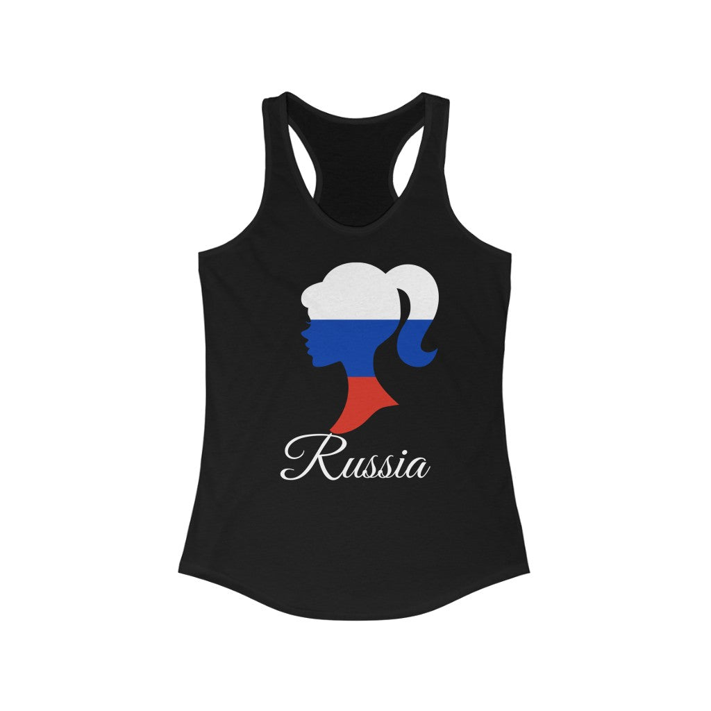 Russia Girl Flag Tank 2 - Women