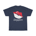 Singapore Lips Flag Standard Tee 2 - Unisex