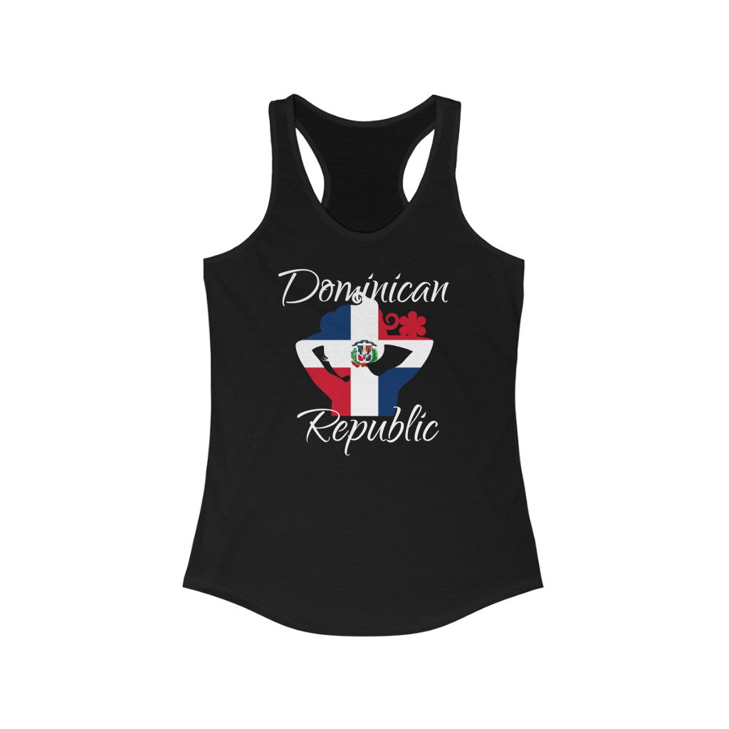 Dominican Republic Lady Flag Tank 2 - Women