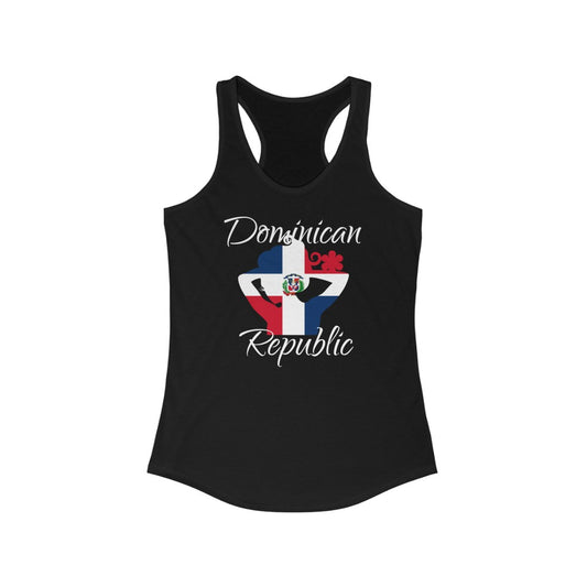 Dominican Republic Lady Flag Tank 2 - Women