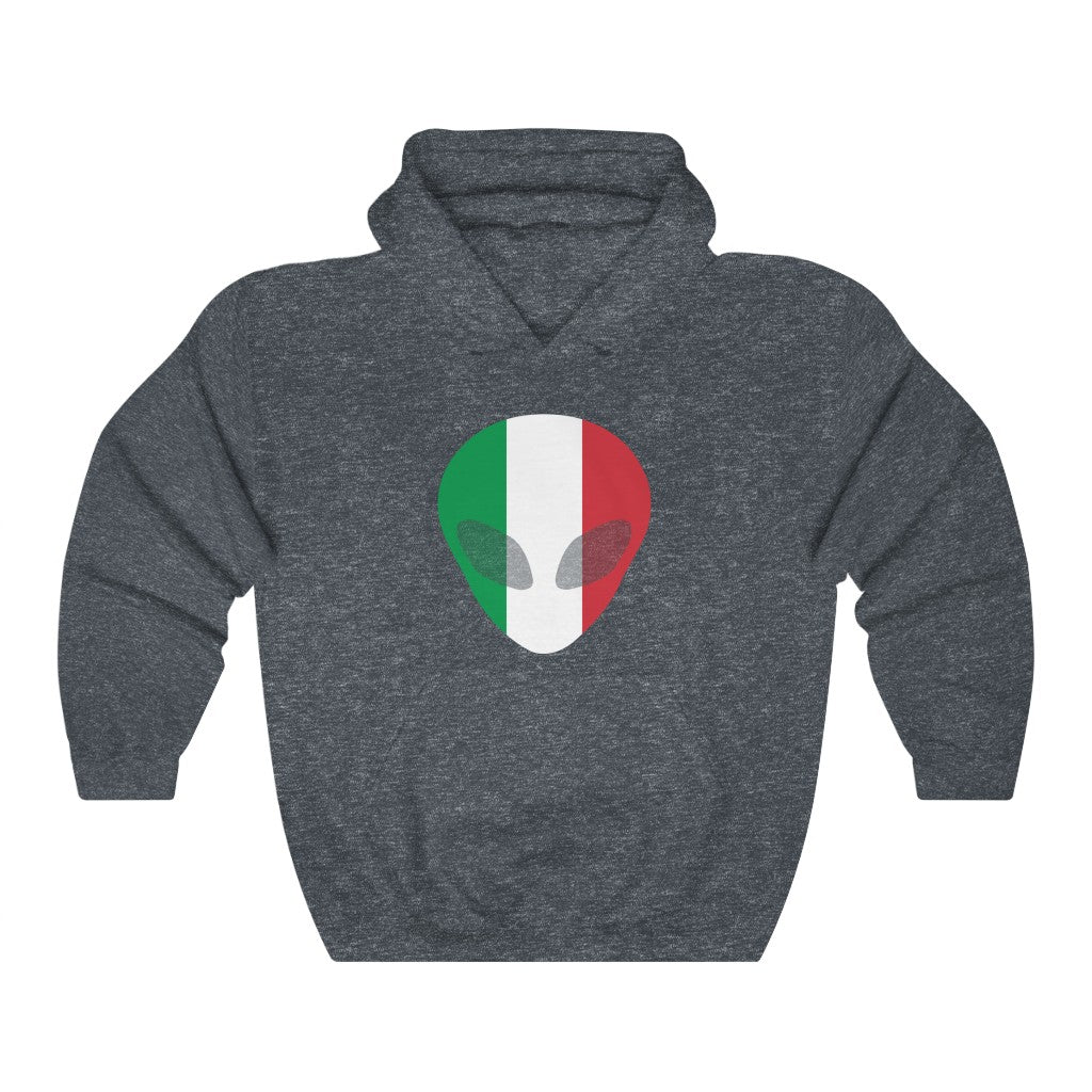 Italy Alien Flag Hoodie Sweatshirt - Unisex