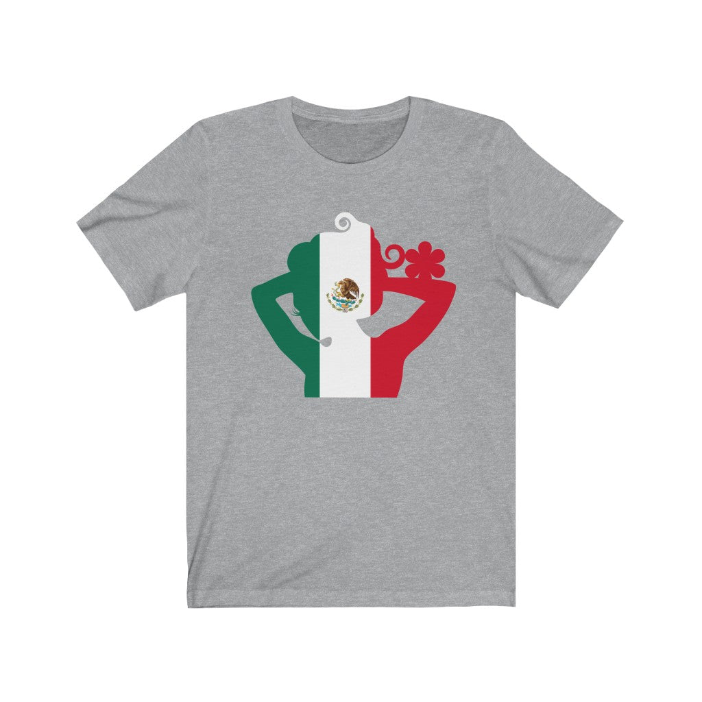 Mexico Lady Flag Premium Tee - Unisex