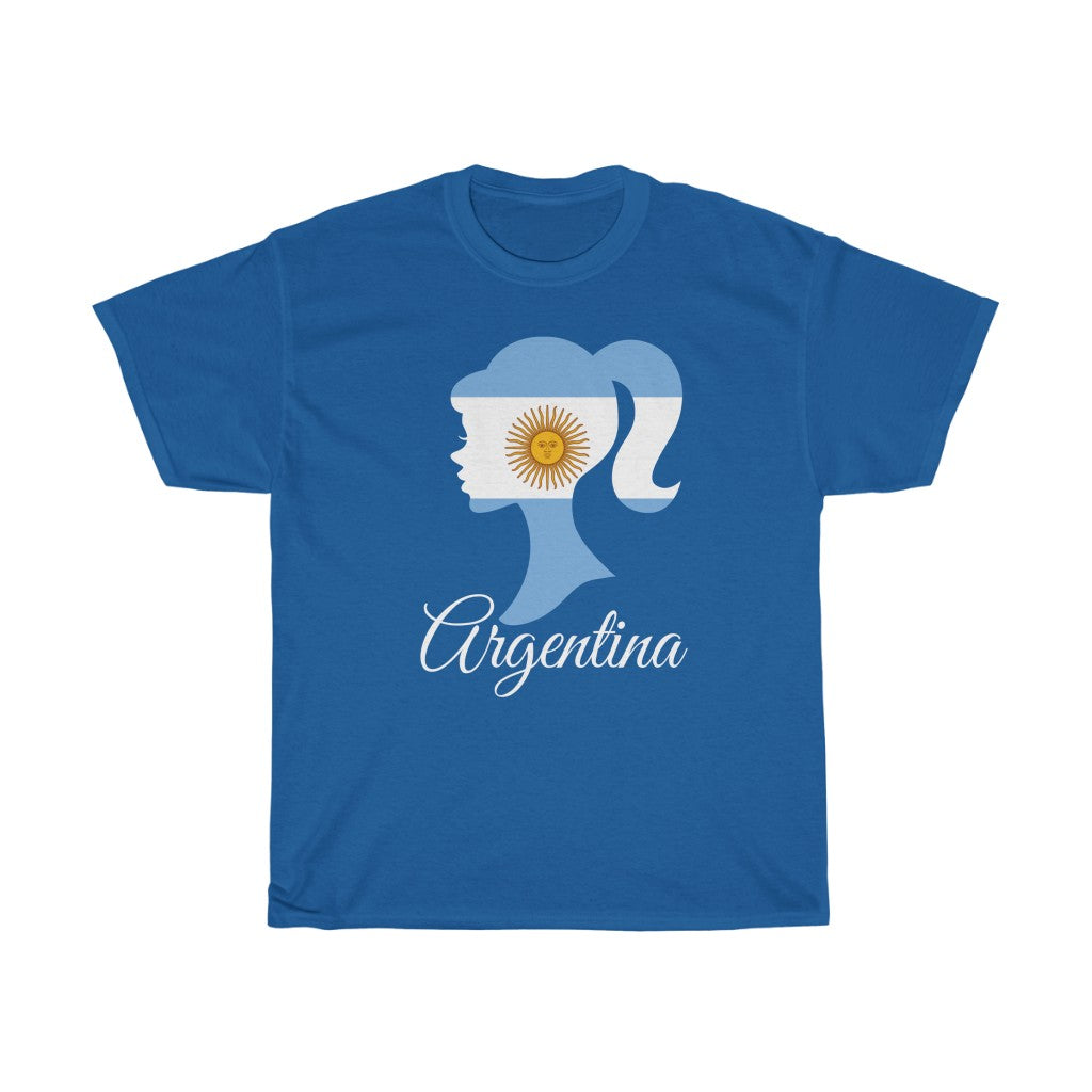 Argentina Girl Flag Standard Tee 2 - Unisex