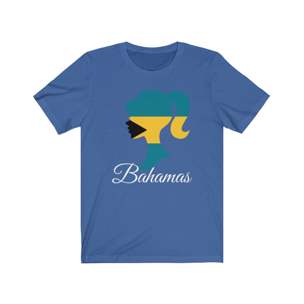 Bahamas Girl Flag Premium Tee 2 - Unisex