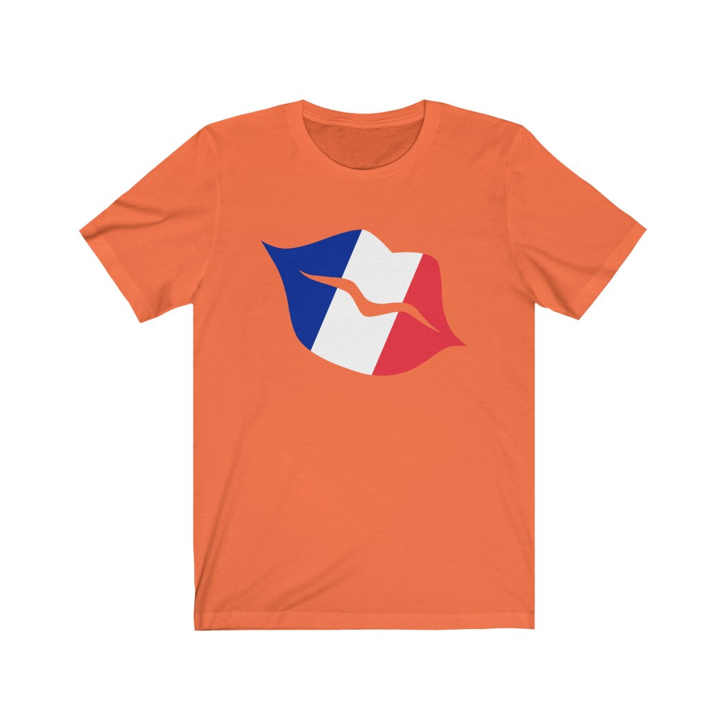 France Lips Flag Premium Tee - Unisex