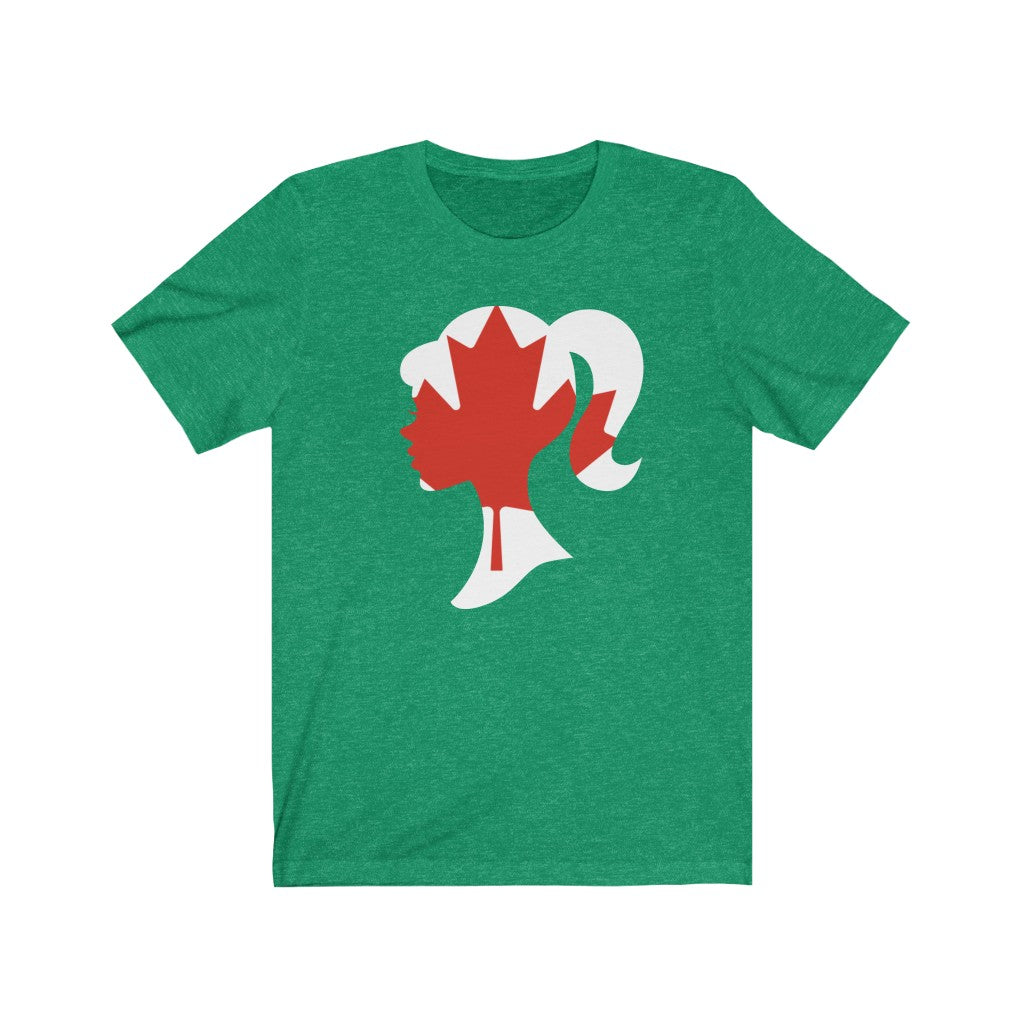 Canada Girl Flag Premium Tee - Unisex
