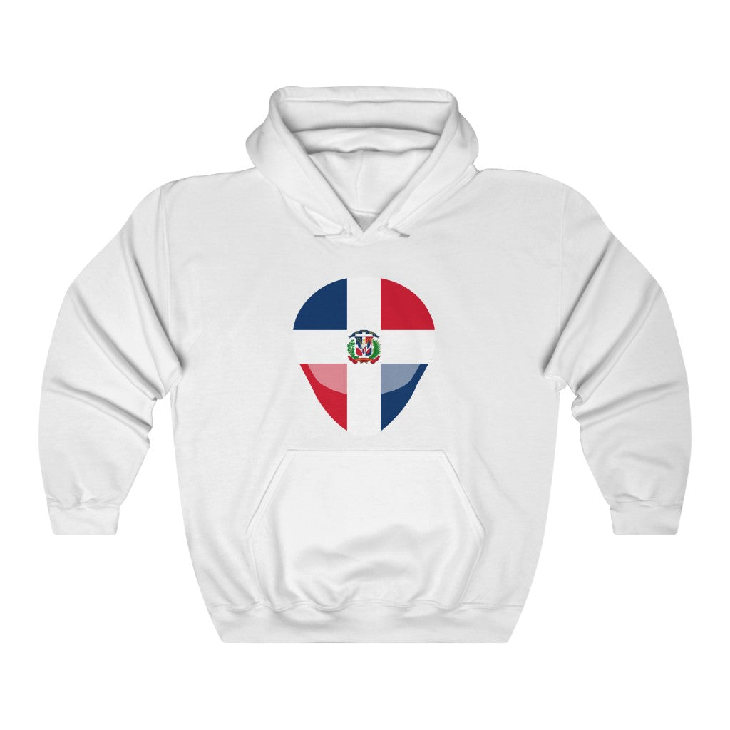 Dominican Republic Alien Flag Hoodie Sweatshirt - Unisex