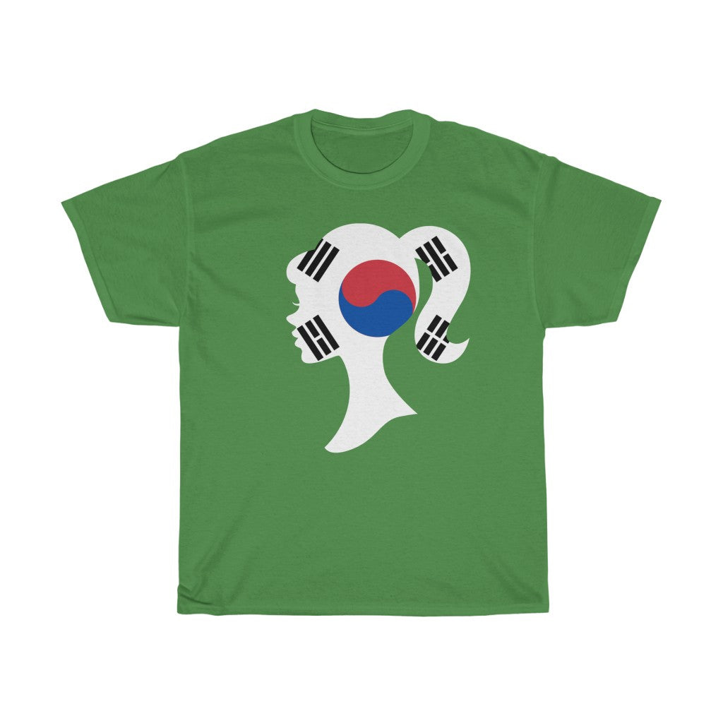 South Korea Girl Flag Standard Tee - Unisex