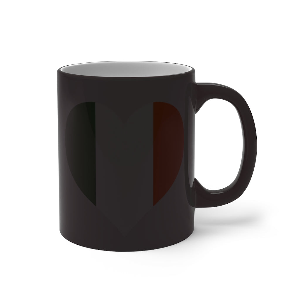 Ireland Heart Color Changing Mug