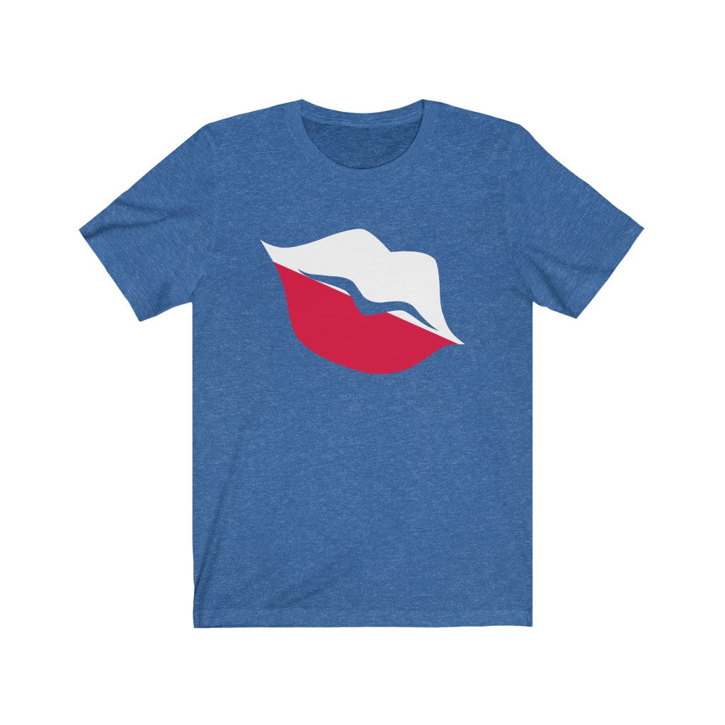 Poland Lips Flag Premium Tee - Unisex