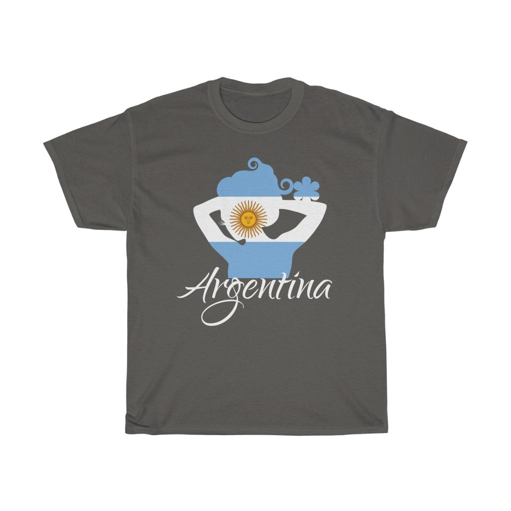 Argentina Lady Flag Standard Tee 2 - Unisex