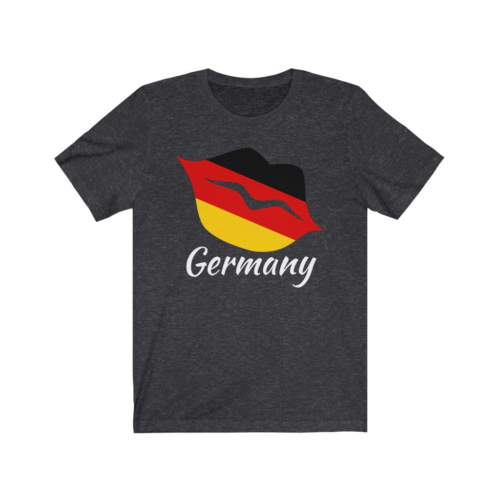Germany Lips Flag Premium Tee 2 - Unisex