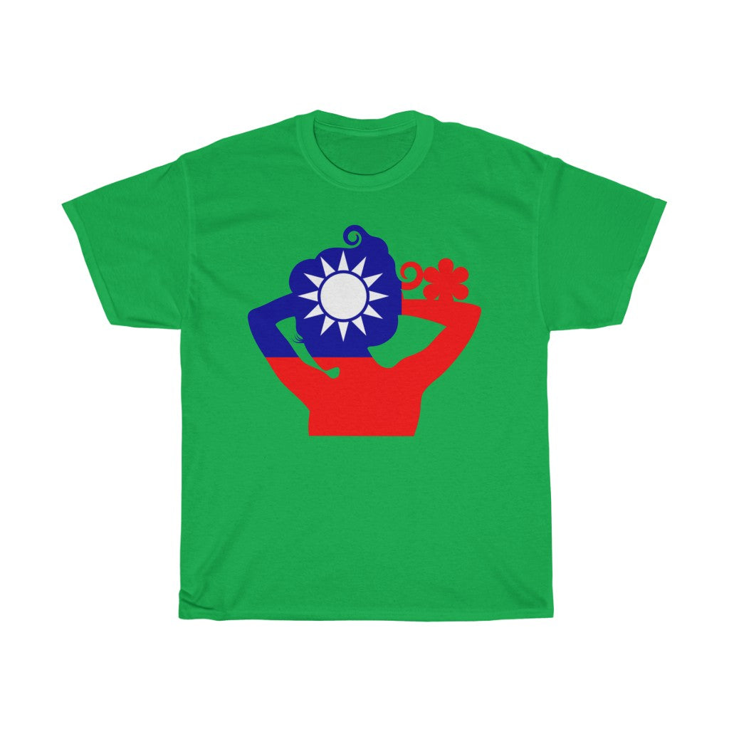 Republic of China - Taiwan Lady Flag Standard Tee - Unisex
