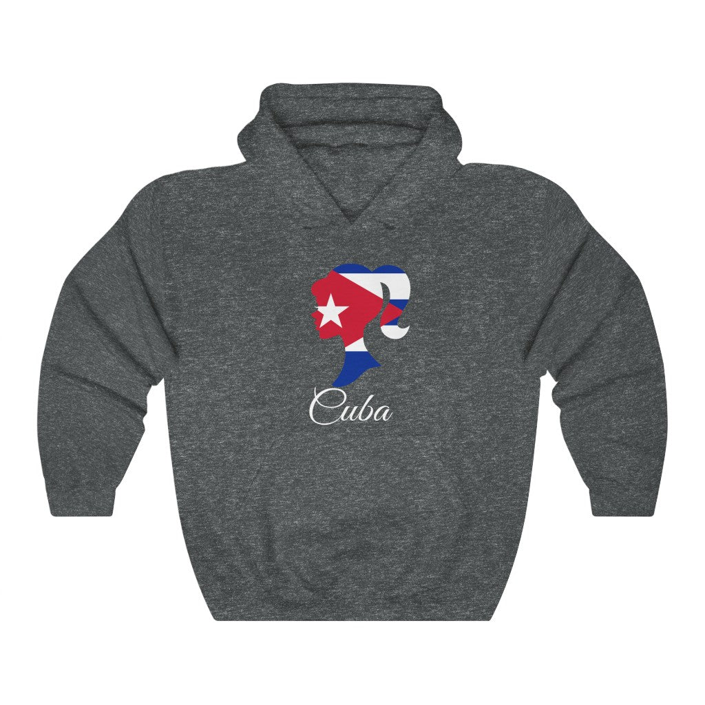 Cuba Girl Flag Hoodie Sweatshirt 2 - Unisex