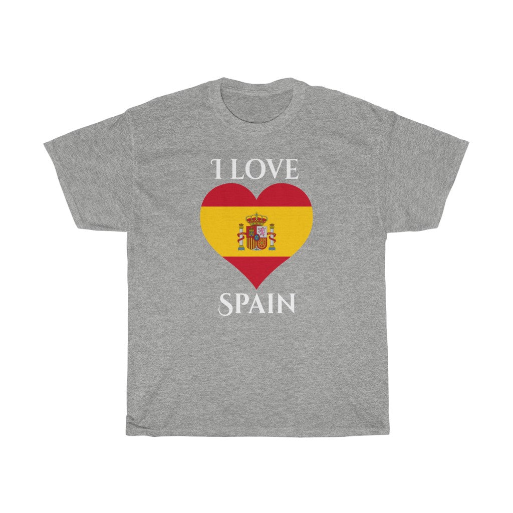 Spain Heart Flag Standard Tee 2 - Unisex