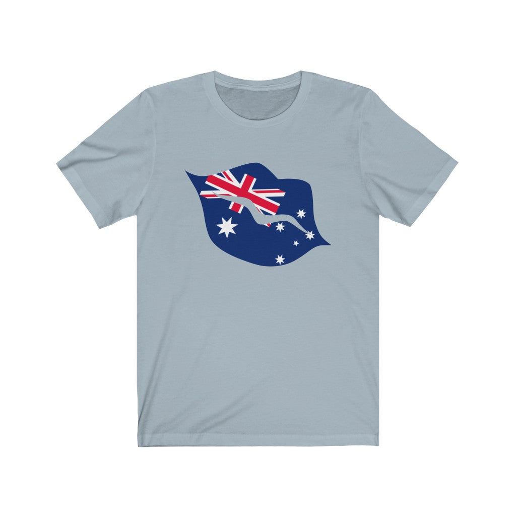 Australia Lips Flag Premium Tee - Unisex