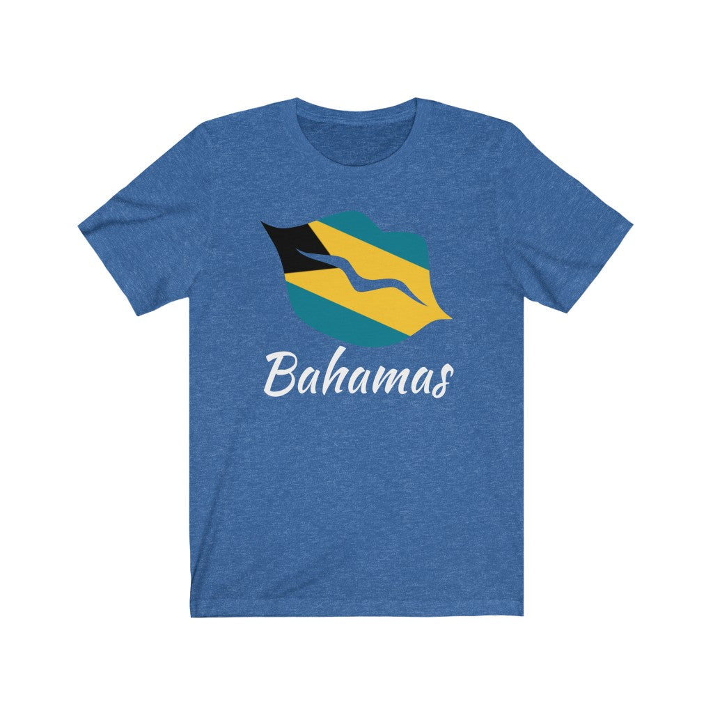 Bahamas Lips Flag Premium Tee 2 - Unisex