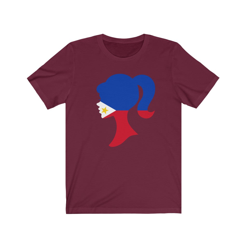 Philippines Girl Flag Premium Tee - Unisex
