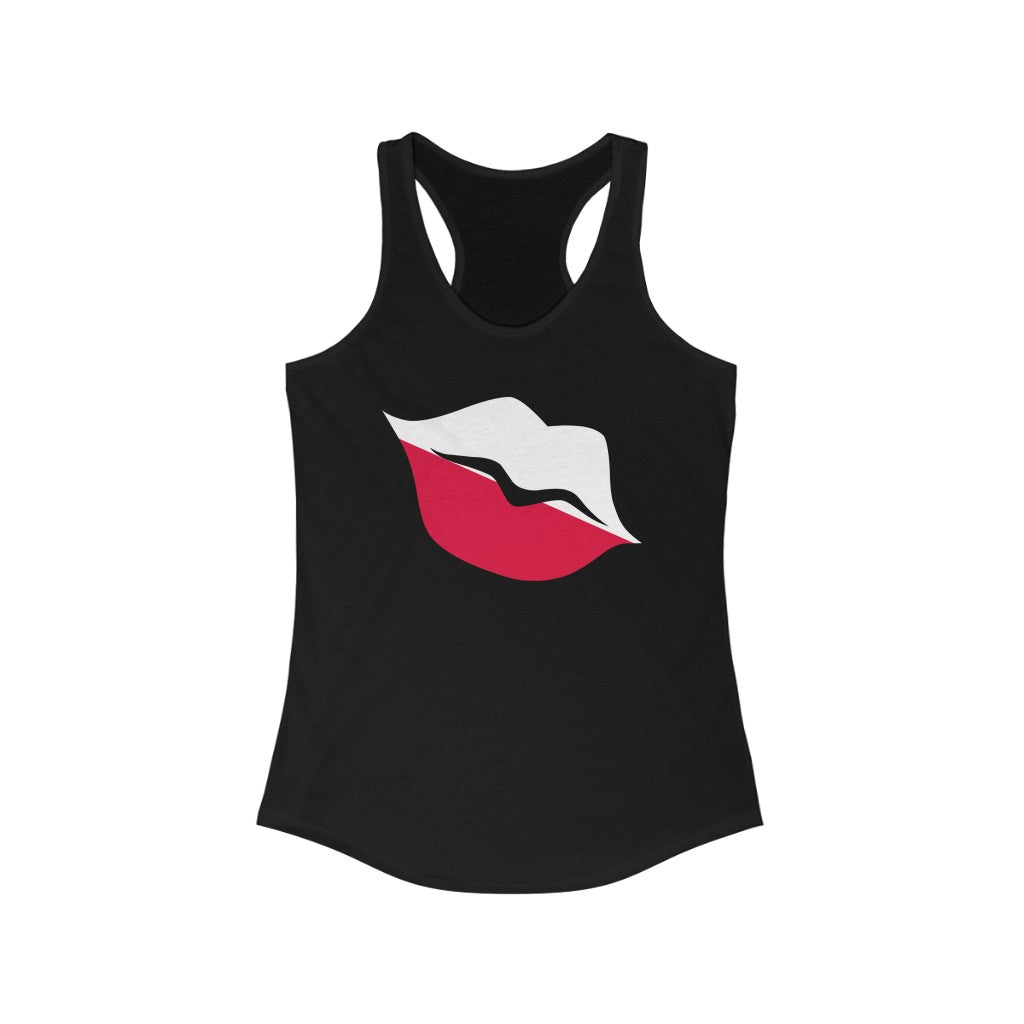 Poland Lips Flag Tank - Women