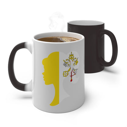 Holy See Girl Color Changing Mug