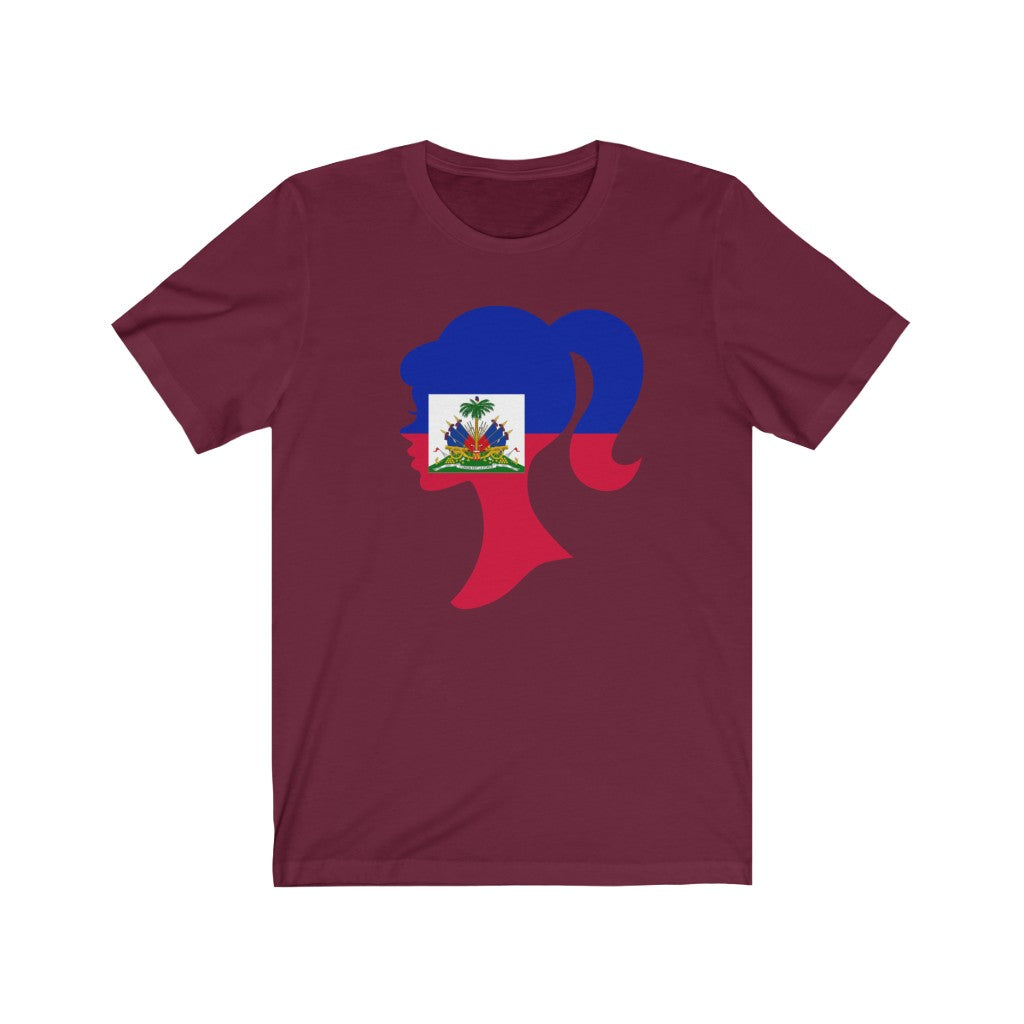 Haiti Girl Flag Premium Tee - Unisex