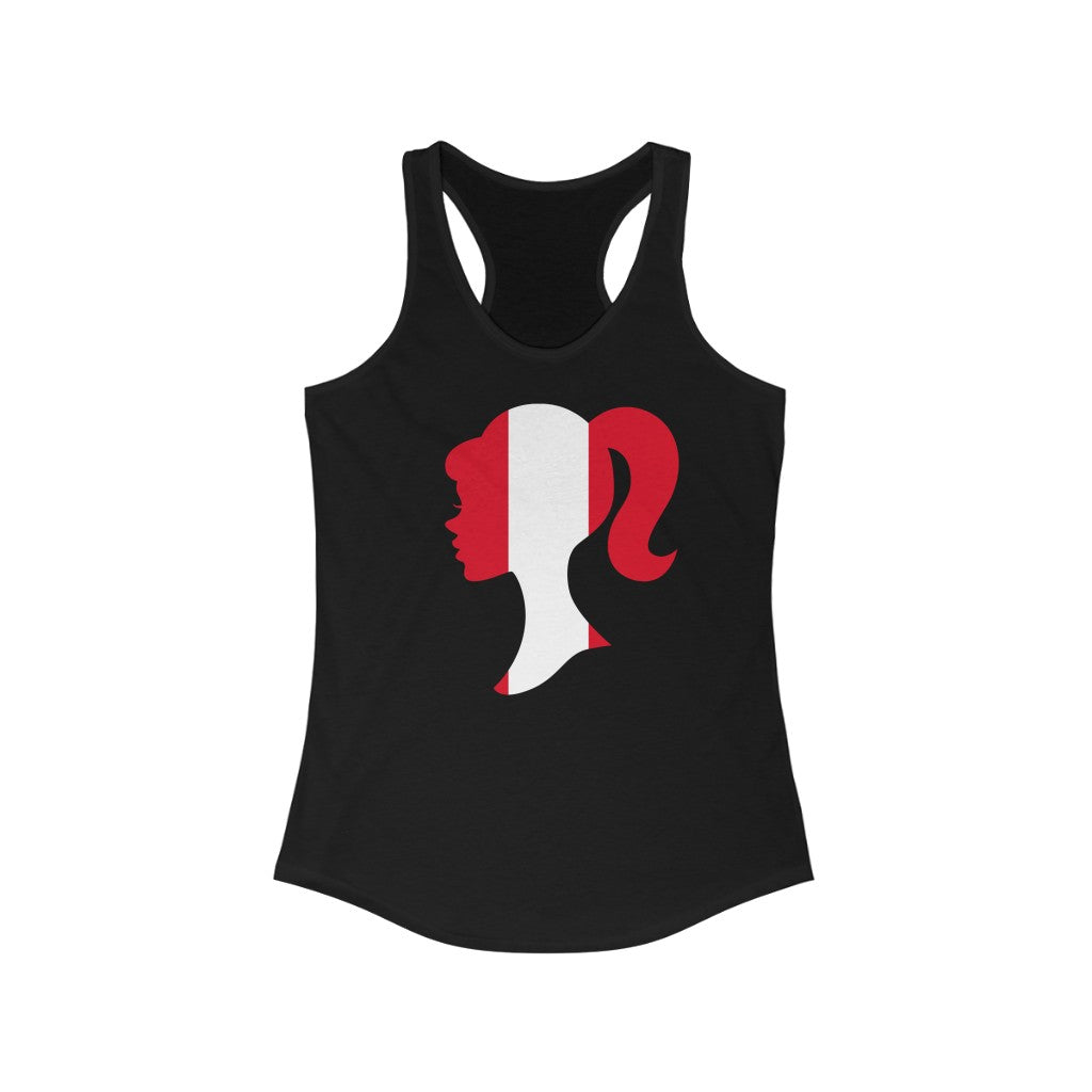 Peru Girl Flag Tank - Women