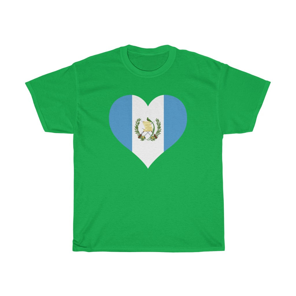 Guatemala Heart Flag Standard Tee - Unisex