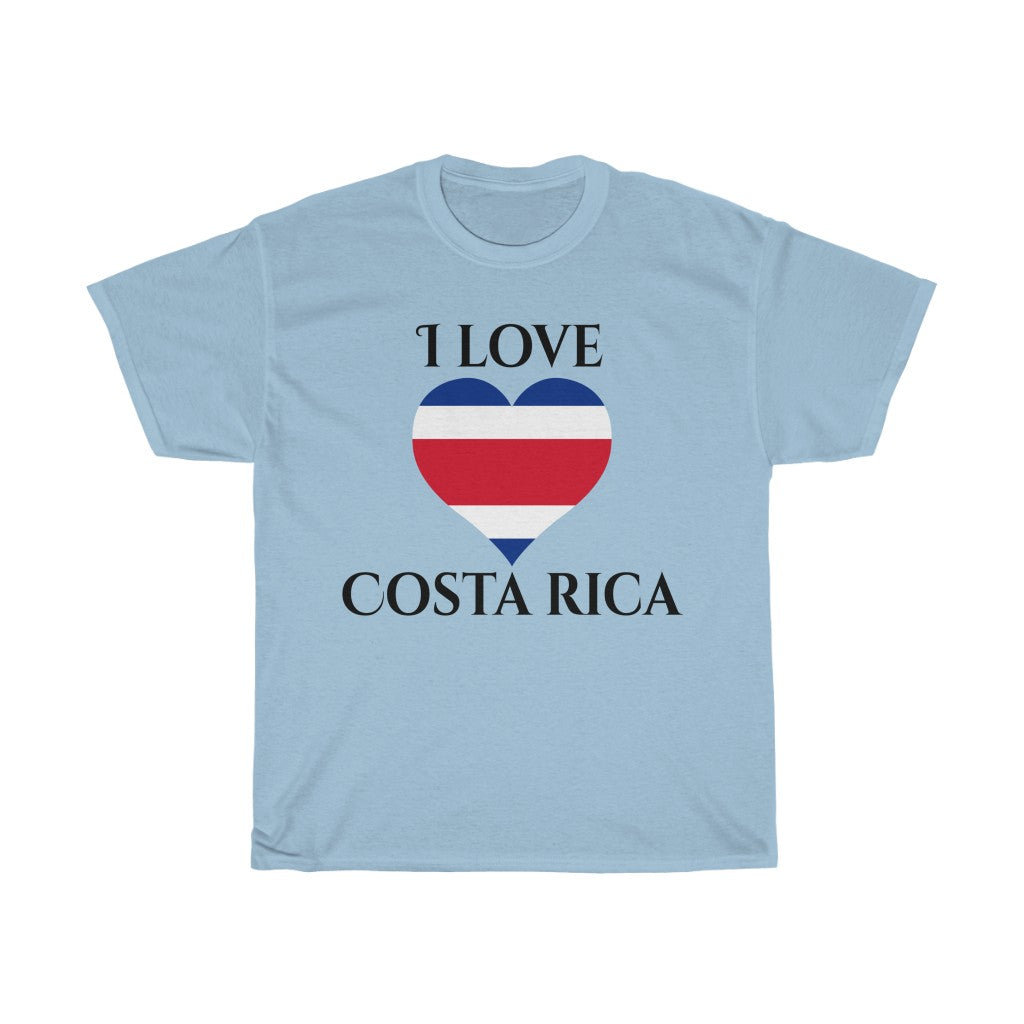 Costa Rica Heart Flag Standard Tee 1 - Unisex